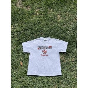 Adidas Vintage Y2K Houston Astros Baseball MLB Boxy Fit USA Made Men's L